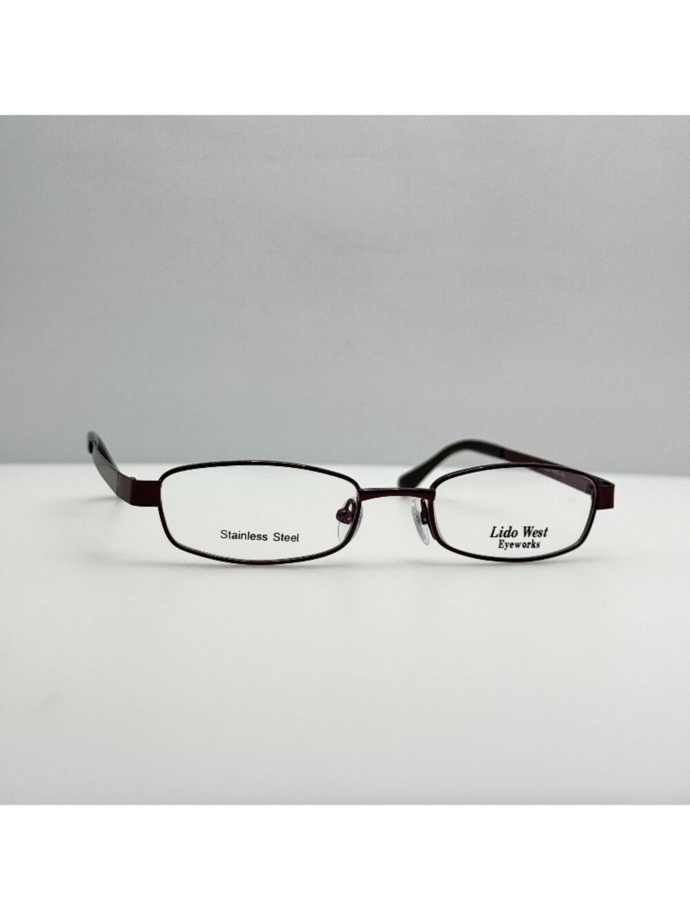 Lido West Lake Eyeglasses Eye Glasses Frames Burgundy Youth 46-17-135